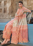 Saira Shakira Bloom Embroidered Lawn Unstitched 3Pc Suit D-07A AMBRE