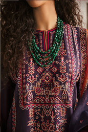 Iris by Jazmin Embroidered Eid Lawn Unstitched 3Pc Suit D-07 ALPENROSE