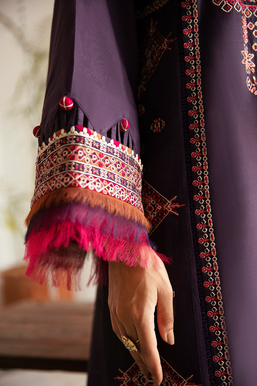 Iris by Jazmin Embroidered Eid Lawn Unstitched 3Pc Suit D-07 ALPENROSE