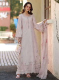 Noor by Saadia Asad Luxe Chikankari Unstitched Lawn 3Pc Suit D7-A