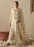 Afrozeh Divani Embroidered Raw Silk Unstitched 3Pc Suit AS-V3-24-07 Arjumand