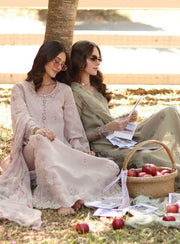 Noor by Saadia Asad Luxe Chikankari Unstitched Lawn 3Pc Suit D7-A