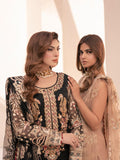 House of Nawab Miorah Embroidered Organza Unstitched 3Pc Suit D-07 BINAH - A