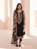 House of Nawab Miorah Embroidered Organza Unstitched 3Pc Suit D-07 BINAH - A