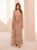 House of Nawab Miorah Embroidered Organza Unstitched 3Pc Suit D-07 BINAH - B