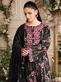 Rang Rasiya Lifestyle Embroidered Lawn Unstitched 3Pc Suit D-07 MIDNIGHT