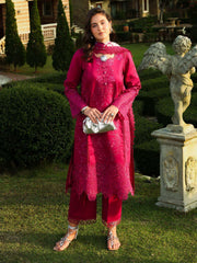 Rang Rasiya Florence Embroidered Lawn Unstitched 3Pc Suit D-07 MIRAAL