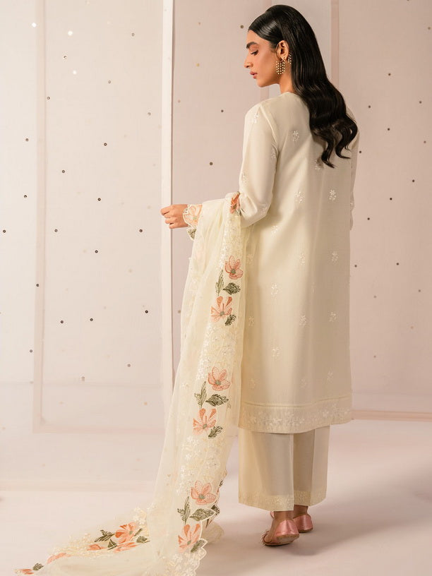 Cross Stitch Mahiri Embroidered Lawn Unstitched 3Pc Suit D-07 Mirty Mist