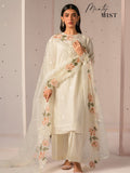 Cross Stitch Mahiri Embroidered Lawn Unstitched 3Pc Suit D-07 Mirty Mist