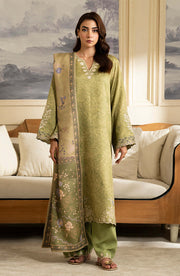 Bellini by Seran Embroidered Cotail Unstitched 3Pc Suit D-07 Olivia