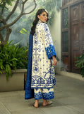 Zainab Chottani Embroidered Herringbone Unstitched 3Pc Suit D-07 Rania