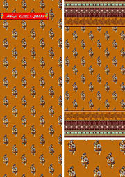 Rashk e Qamar Exclusive Digital Printed Lawn Unstitched 3Pc Suit D-07