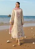 Sadaf Fawad Khan Siraa Embroidered Lawn Unstitched 3Pc Suit D-07 SUNEHRI