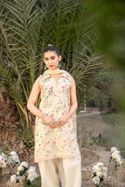 Spring Bell by Sanam Saeed Embroidered Lawn Unstitched 3Pc Suit D-07