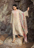 Sadaf Fawad Khan Siraa Embroidered Lawn Unstitched 3Pc Suit D-07 SUNEHRI