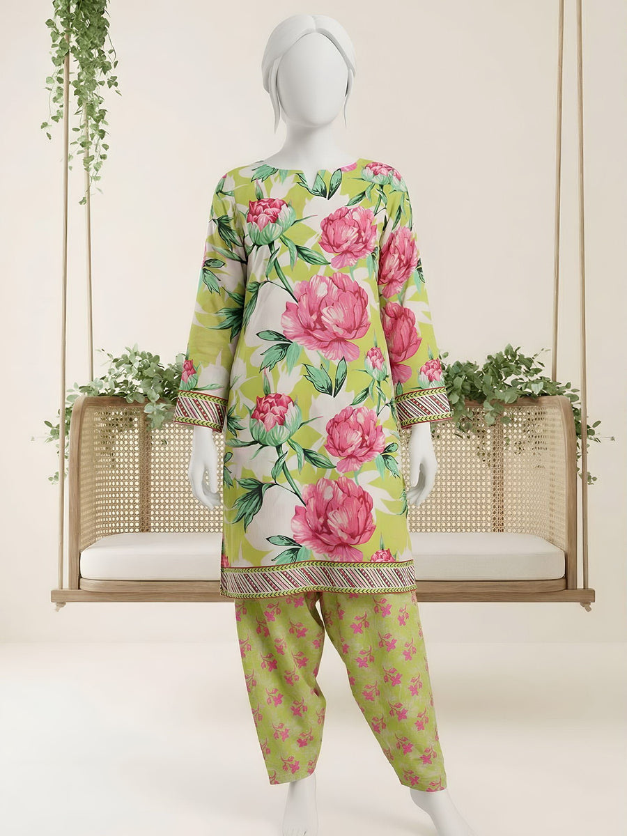 Ittehad Daily Afairs Printed Lawn Unstitched 2Pc Suit D-08