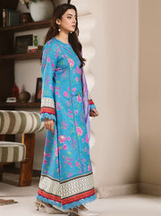 Raha by RajBari Summer Prints Exclusive Lawn Unstitched 3Pc Suit D-07