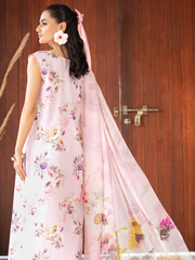 Janvi by Sanam Saeed Embroidered Lawn Unstitched 3Pc Suit D-08