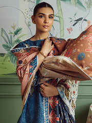 Bellini by Seran Embroidered Khaddar Unstitched 3Pc Suit D-08 SOPHIA