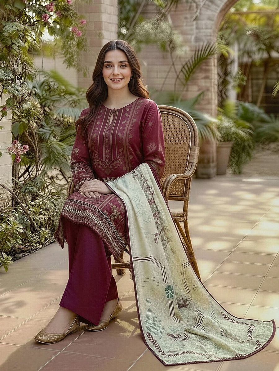 Zync by Florent Exclusive Prints Lawn Unstitched 3Pc Suit FEP-08