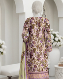 Ittehad Essential Vol-03 Unstitched Printed Lawn 3Pc Suit D-08