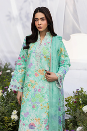 RajBari Summer Printkari Exclusive Lawn Unstitched 3Pc Suit D-08