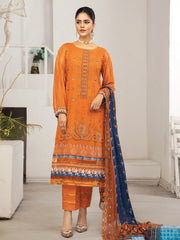 Dastaan by Humdum Embroidered Lawn Unstitched 3Pc Suit D-08