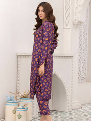 Pehli Nazar by Manizay Printed Viscose Unstitched 2 Piece Suit D-08