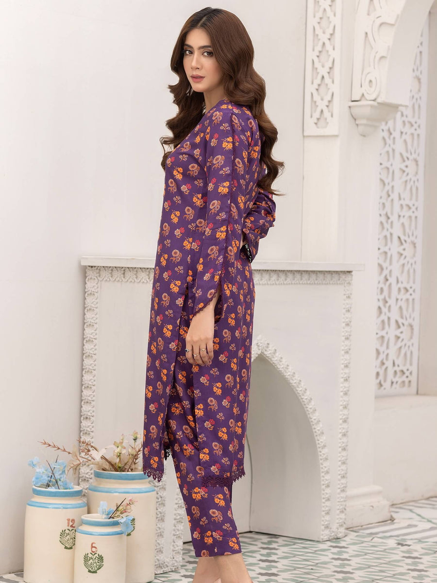 Pehli Nazar by Manizay Printed Viscose Unstitched 2 Piece Suit D-08