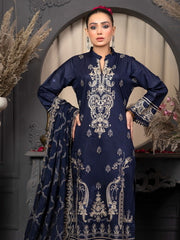 Manizay Talash Premium Embroidered Lawn Unstitched 3Pc Suit D-08