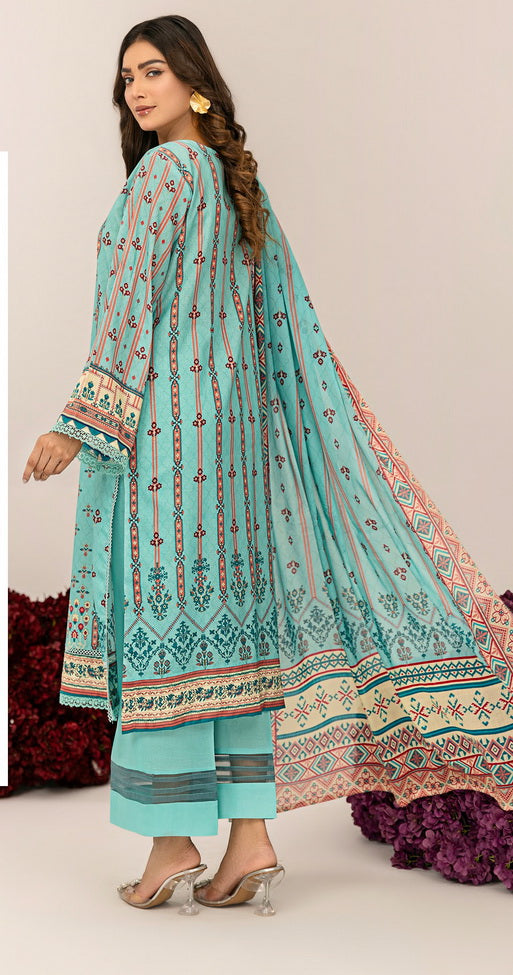 Sundas by Al Kareem Sapna Digital Printed Lawn Unstitched 3Pc Suit D-08