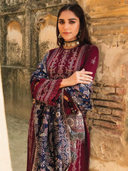 Carvaan by Humdum Embroidered Wool Unstitched 3Pc Suit D-08