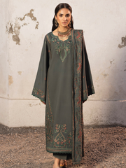 CELTS Mehr Premium Embroidered Karandi Unstitched 3Pc Suit D-08