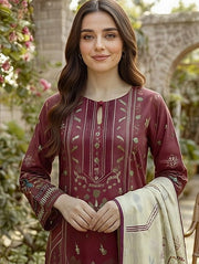 Zync by Florent Exclusive Prints Lawn Unstitched 3Pc Suit FEP-08