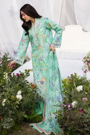 RajBari Summer Printkari Exclusive Lawn Unstitched 3Pc Suit D-08