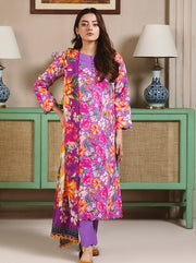 Raha by RajBari Summer Prints Exclusive Lawn Unstitched 3Pc Suit D-08