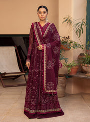 LaMode by Xenia Formals Unstitched Chiffon 3Pc Suit D-08 MARISA