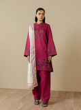 Coco by Zara Shahjahan Prints Unstitched Lawn 3Pc Suit D-08A ISMERIA