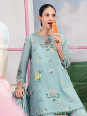Maria.B M.Basics Embroidered Lawn Unstitched 3Pc Suit MB-CUSV13-08-B