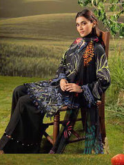 Maria.B M.Basics Embroidered Arabic Lawn Unstitched 3Pc Suit D-08B
