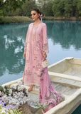 Saira Shakira Bloom Embroidered Lawn Unstitched 3Pc Suit D-08B IRIS
