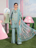 Maria.B M.Basics Embroidered Lawn Unstitched 3Pc Suit MB-CUSV13-08-B