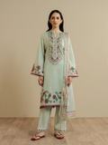 Coco by Zara Shahjahan Prints Unstitched Lawn 3Pc Suit D-08B ISMERIA