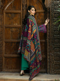 Zainab Chottani Embroidered Herringbone Unstitched 3Pc Suit D-08 Esha