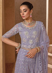 Rang Rasiya Chatoyer Embroidered Chiffon Unstitched 3Pc Suit D-08 Jehan