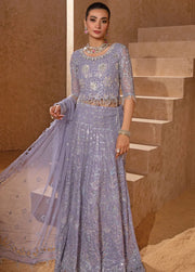 Rang Rasiya Chatoyer Embroidered Chiffon Unstitched 3Pc Suit D-08 Jehan