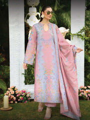 Rang Rasiya Luxury Silk Unstitched Embroidered 3Pc Suit D-02 Malisa