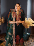 Zainab Chottani Embroidered Velvet Unstitched 3Pc Suit D-08 ZELENA