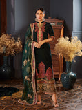 Zainab Chottani Embroidered Velvet Unstitched 3Pc Suit D-08 ZELENA