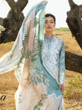 Zainab Chottani Embroidered Lawn Unstitched 3Pc Suit D-08 Liyana